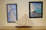 drift wood sailboat