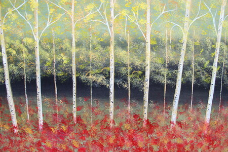 Early Autumn 24 x 36 galley wrapped acrylic taken