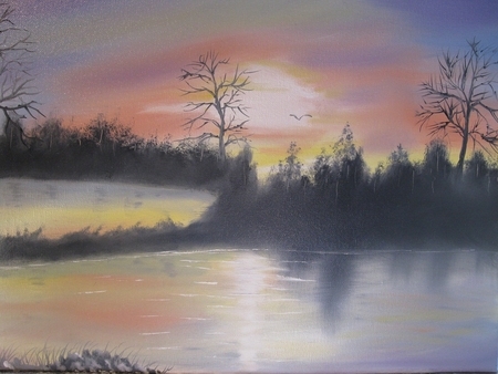 Fall Evening 16 x 20 sold