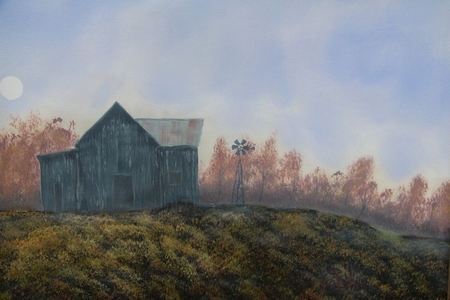 Foggy morning 16 x 20 $175