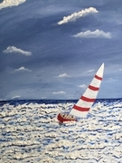 Gravol  16 x 20 canvas wrapped Acrylic 3D $350