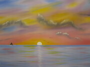 Lake Huron Sunset 16 x 20 $200