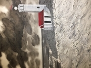 Lighthouse Point 24 x 36 acrylic plaster on board $650