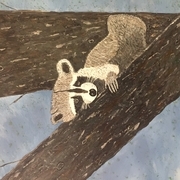 Out of Hibernation 24 x 24 acrylic on board $300