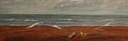 Memories of the beach. 12 x 36 wrapped acrylic $400
