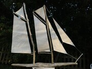 Large Two mast schooner $250