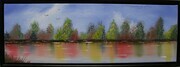Wildwood Lake 12 x 24 $275 framed