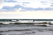 Winter surfer